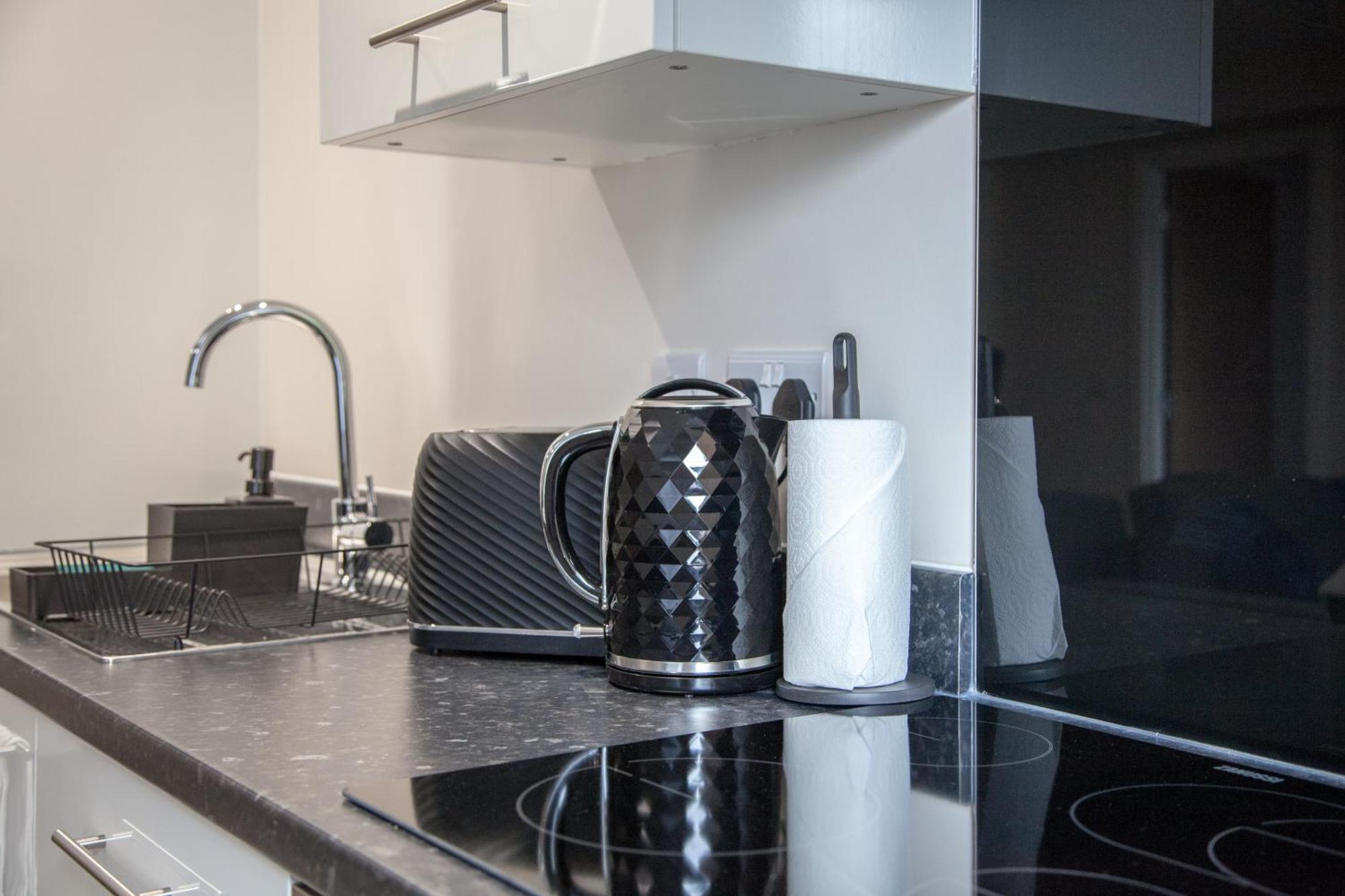 Modern 2Bd Apartment In Manchester City Buitenkant foto