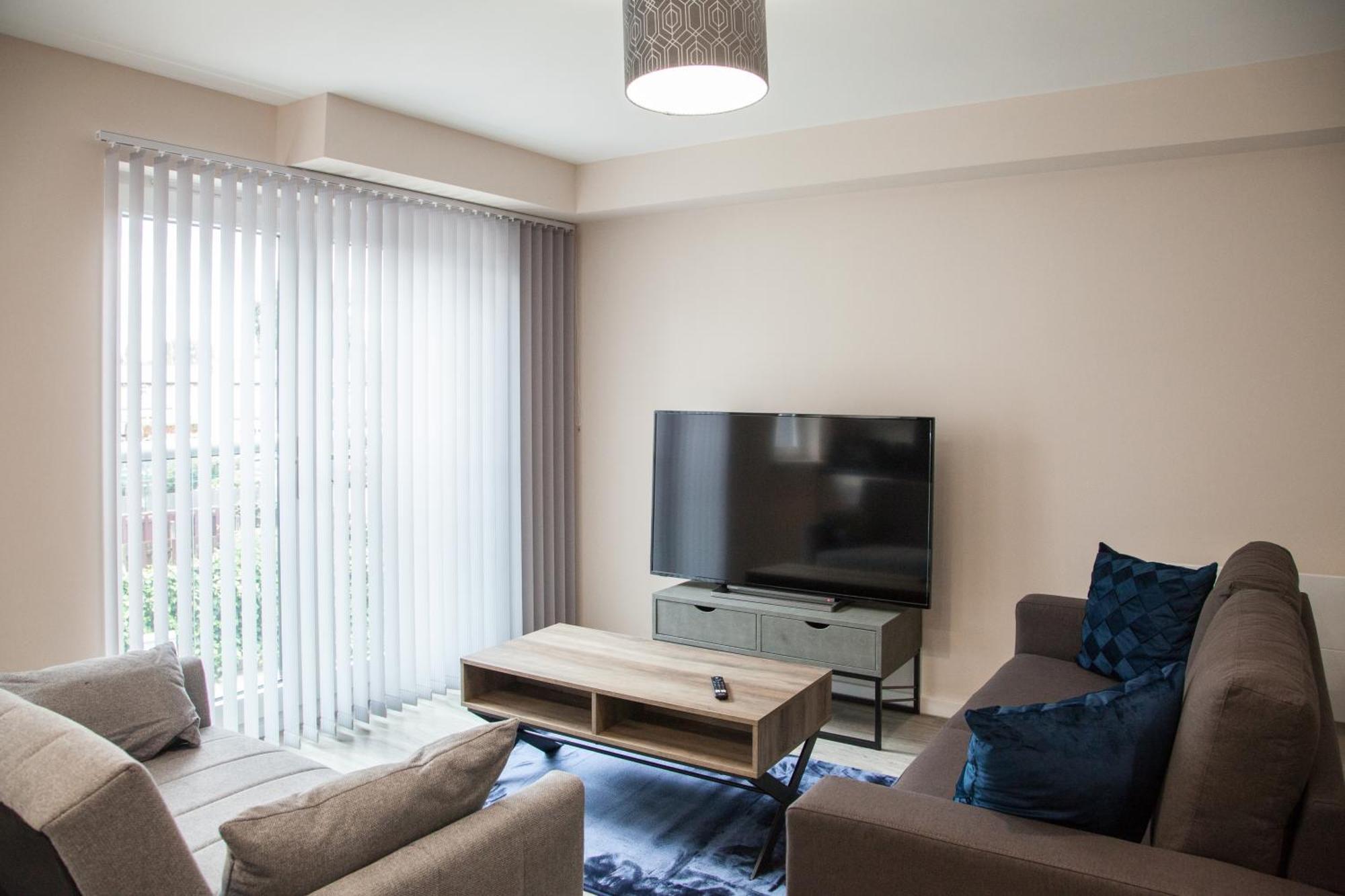 Modern 2Bd Apartment In Manchester City Buitenkant foto