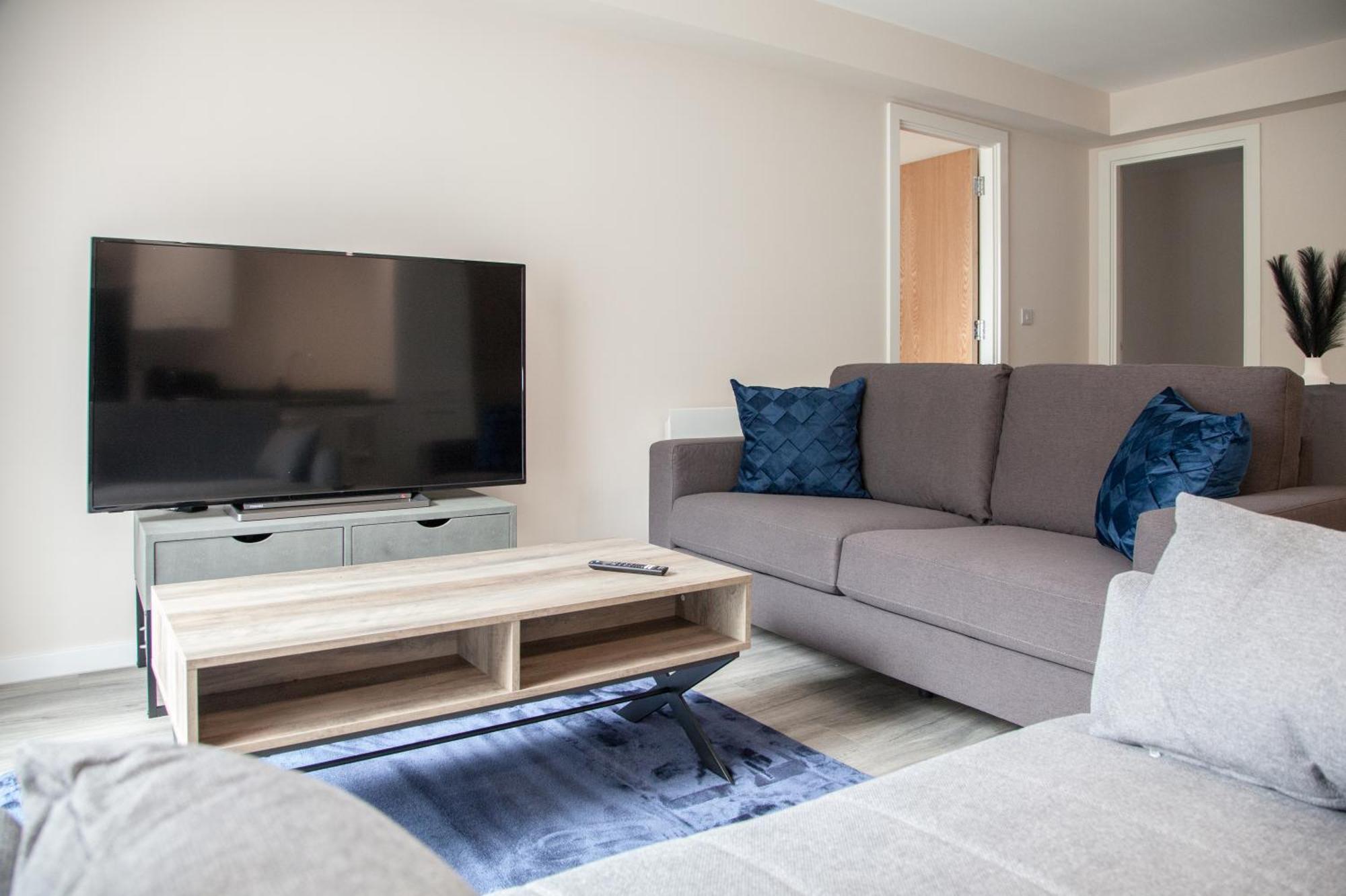 Modern 2Bd Apartment In Manchester City Buitenkant foto
