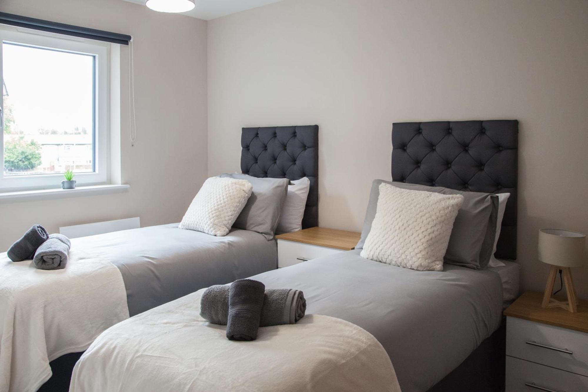 Modern 2Bd Apartment In Manchester City Buitenkant foto