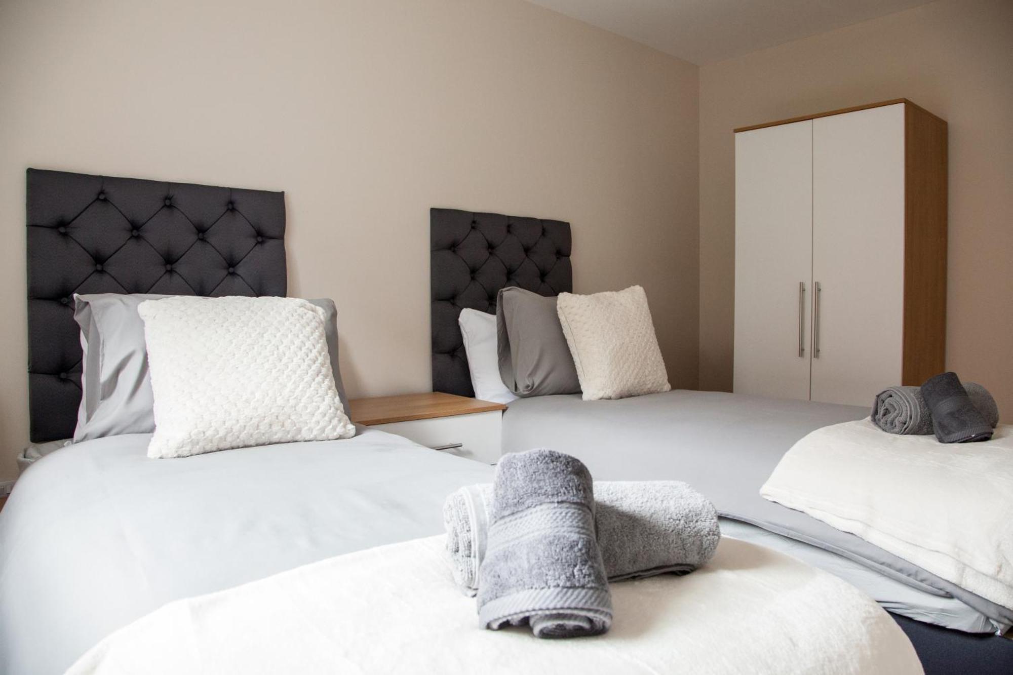 Modern 2Bd Apartment In Manchester City Buitenkant foto